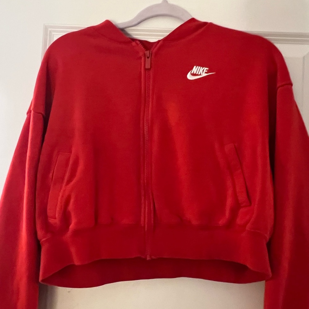 Nike Red Women's Sweatshirt - Picture 5 of 15